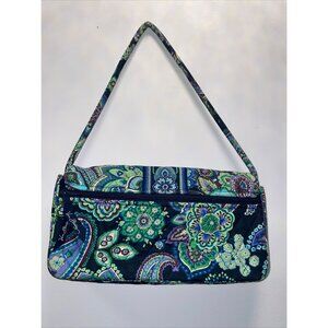 Vera Bradley Quilted Paisley Shoulder Bag Floral Interior